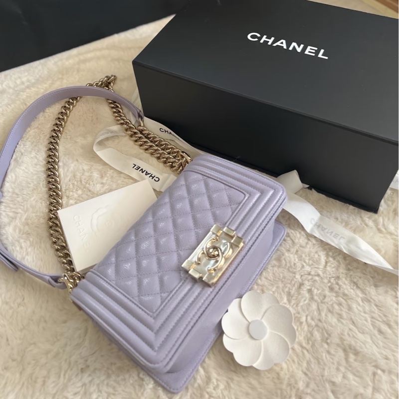 Chanel leboy 20香芋紫-3
