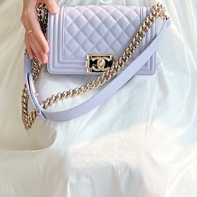 Chanel leboy 20香芋紫-4