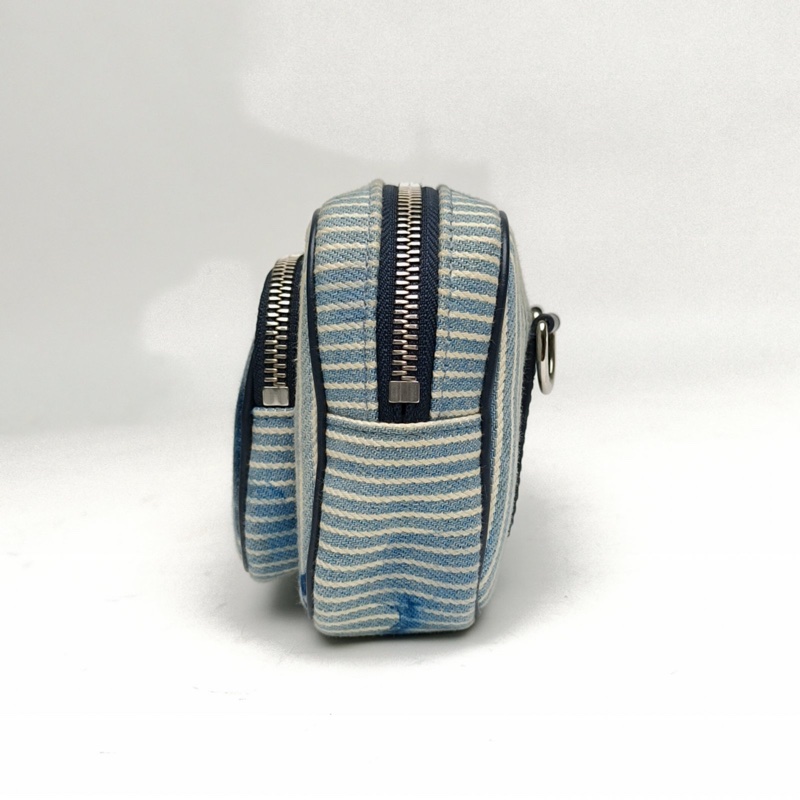 LOUIS VUITTON 藍色帆布2021outdoorpouch牛仔相機包肩背包-1
