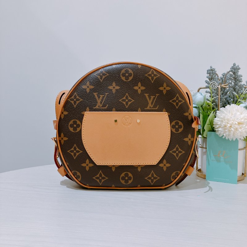 TK2068 路易威登 Louis Vuitton Boite Chapeau Souple MM Monogram #NFC-2