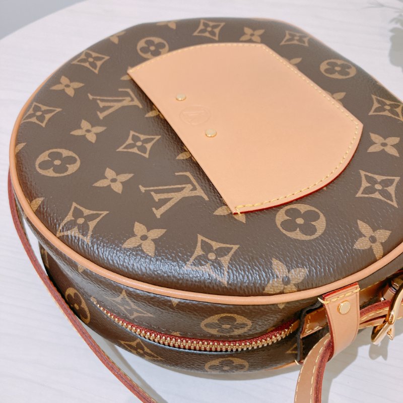 TK2068 路易威登 Louis Vuitton Boite Chapeau Souple MM Monogram #NFC-14