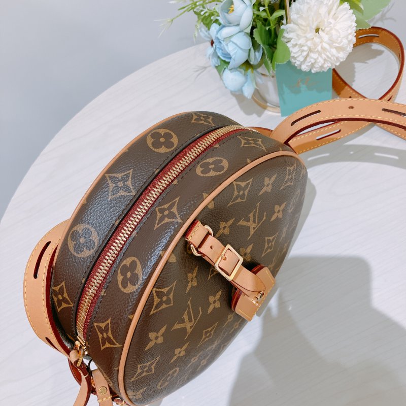 TK2068 路易威登 Louis Vuitton Boite Chapeau Souple MM Monogram #NFC-15