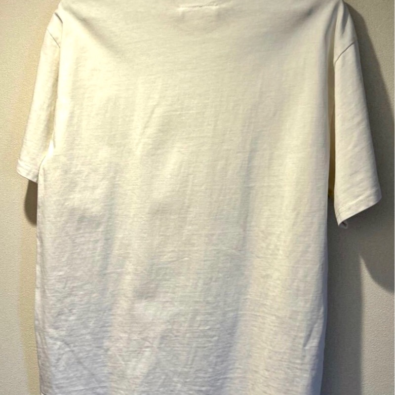 Maison Margiela 白色男44碼簡約logo短T-14
