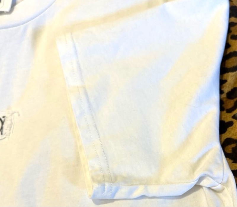 Maison Margiela 白色男44碼簡約logo短T-25