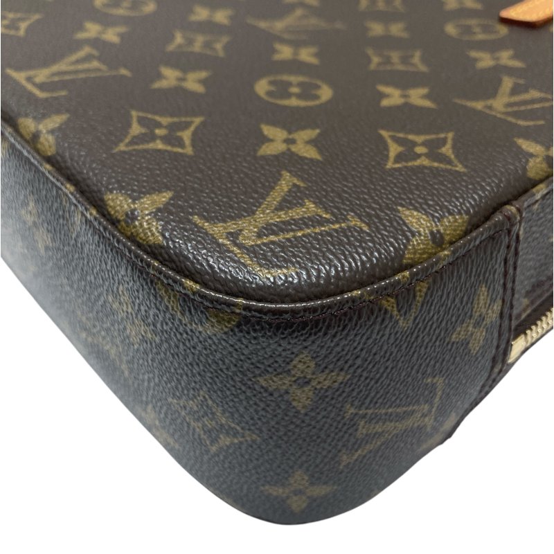 LOUIS VUITTON 路易威登 M47500 SPONTINI 2WAY  MONOGRAM BAG 老花手提肩背包 PVC帆布 棕色 金釦-8