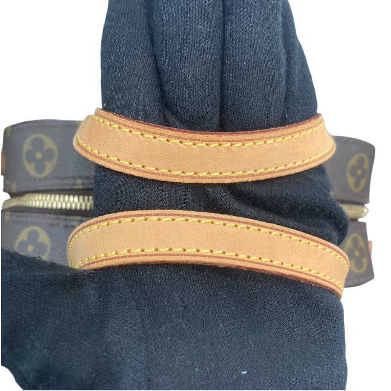 LOUIS VUITTON 路易威登 M47500 SPONTINI 2WAY  MONOGRAM BAG 老花手提肩背包 PVC帆布 棕色 金釦-12