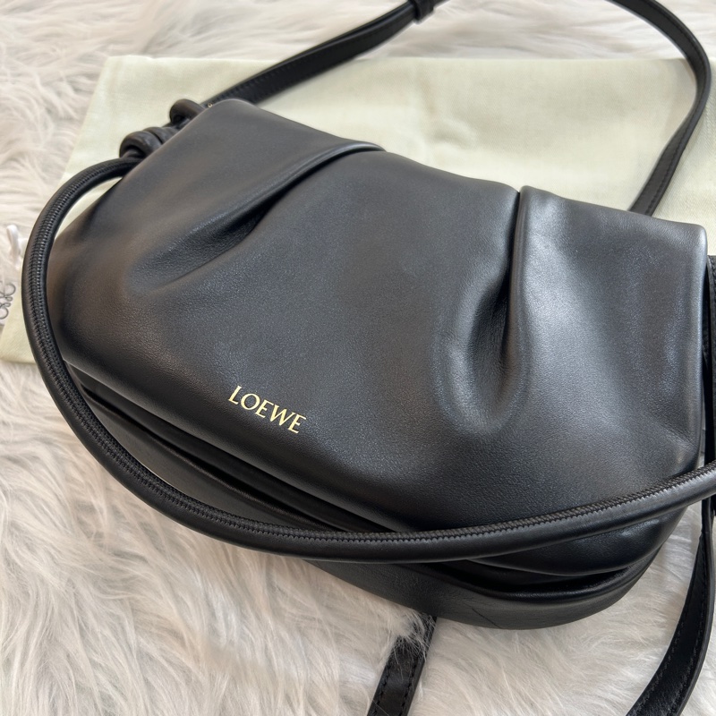 Loewe Paseo 黑色 兩用包 附防塵袋-7