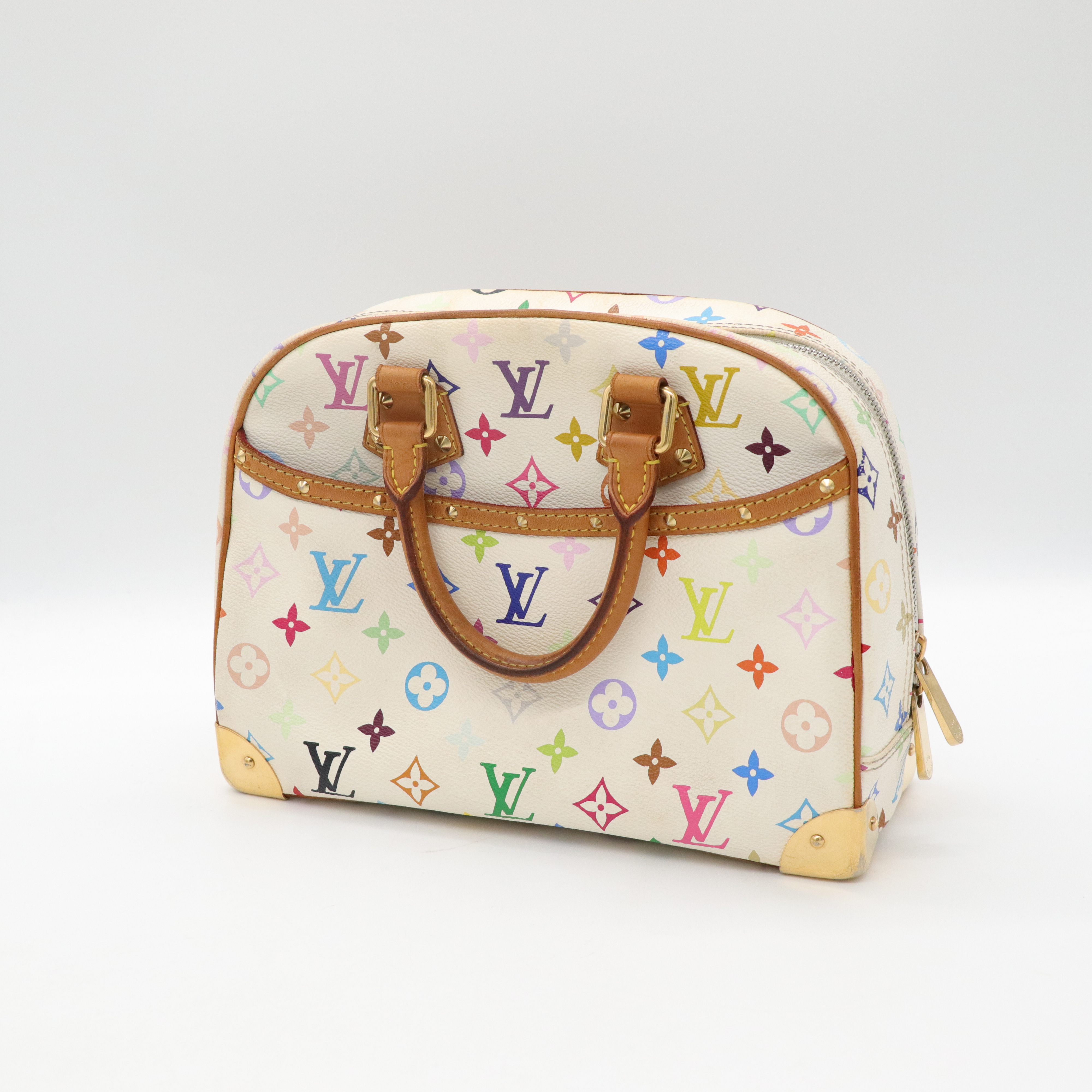 Louis Vuitton 路易威登 村上隆聯名白三彩 SPEEDY-1