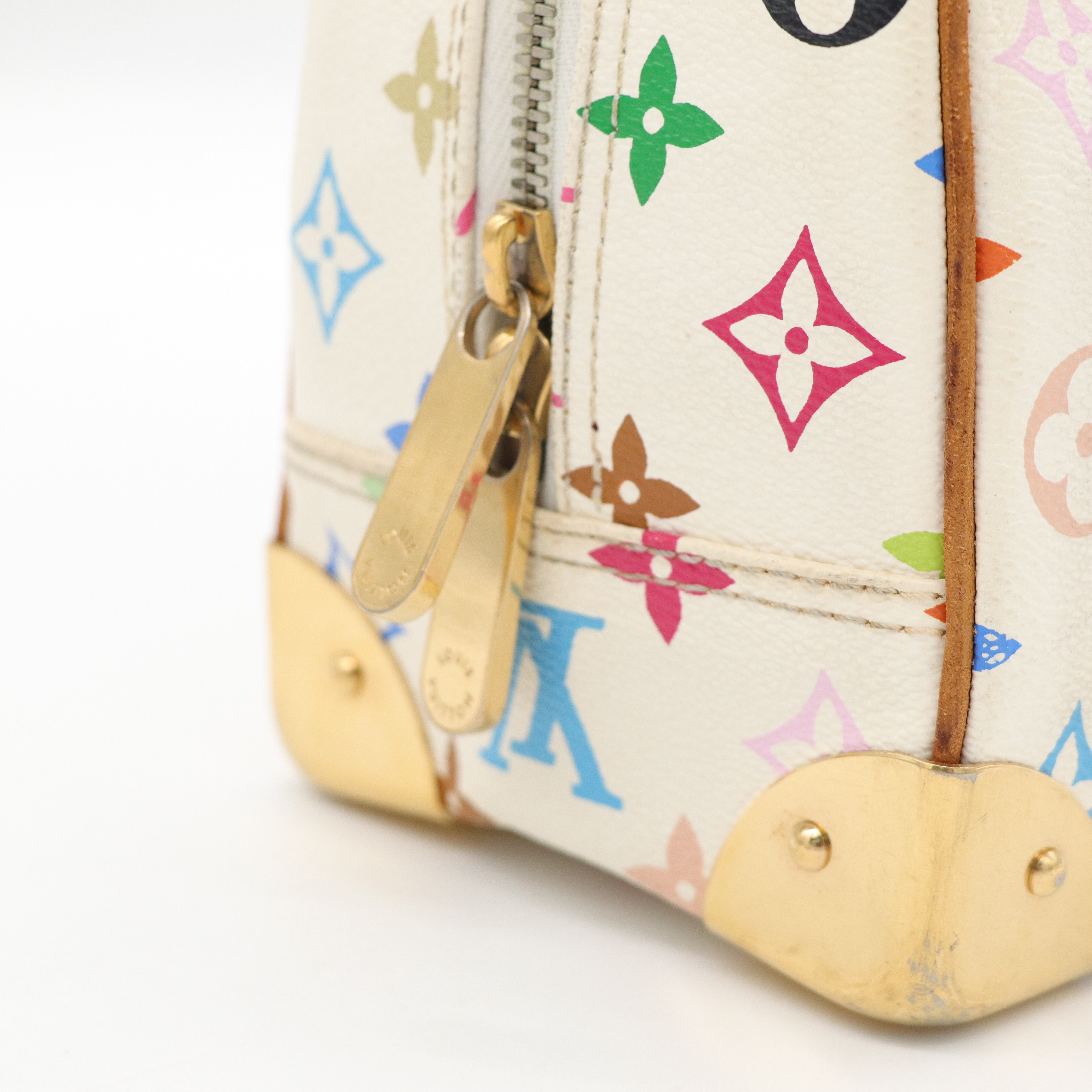 Louis Vuitton 路易威登 村上隆聯名白三彩 SPEEDY-9