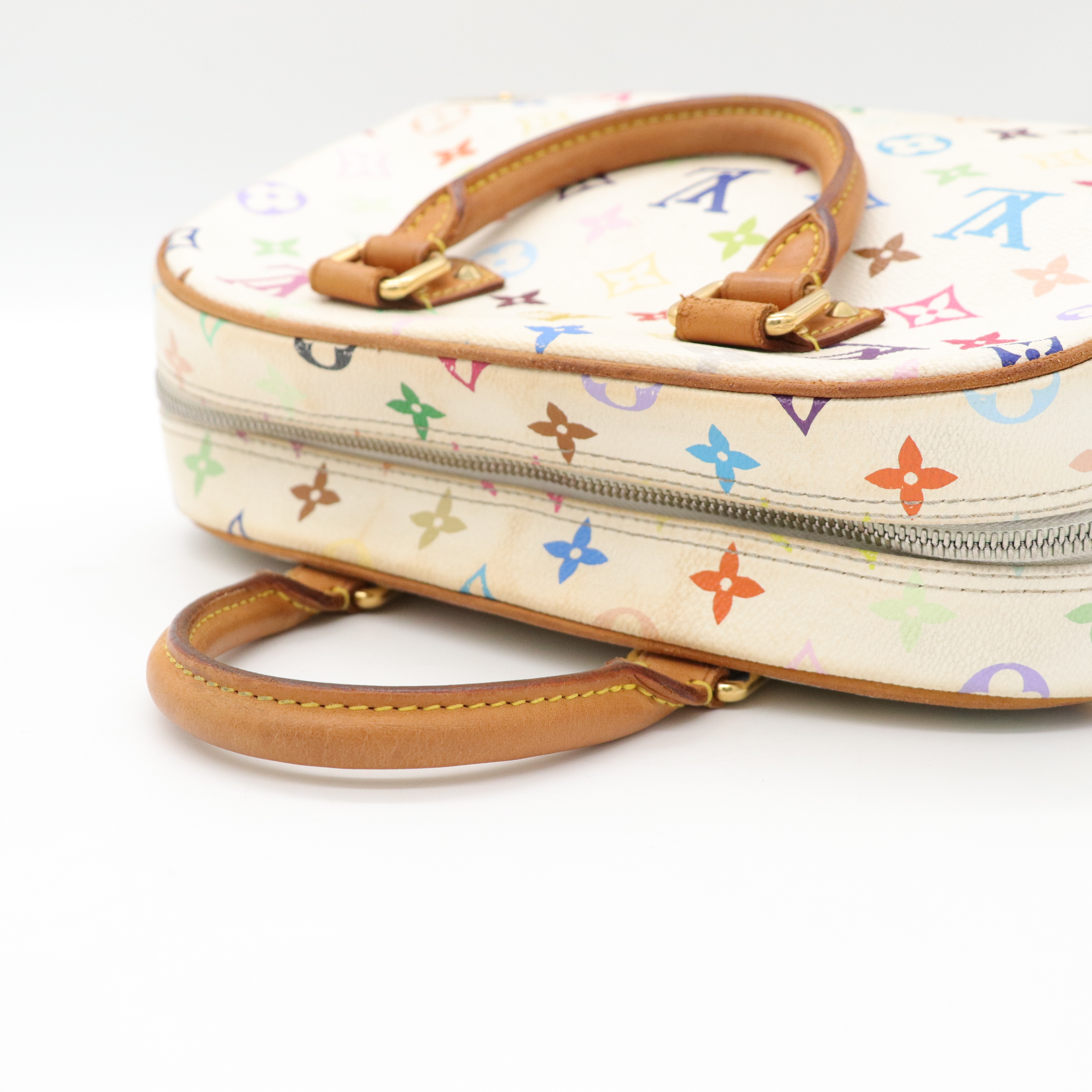 Louis Vuitton 路易威登 村上隆聯名白三彩 SPEEDY-11