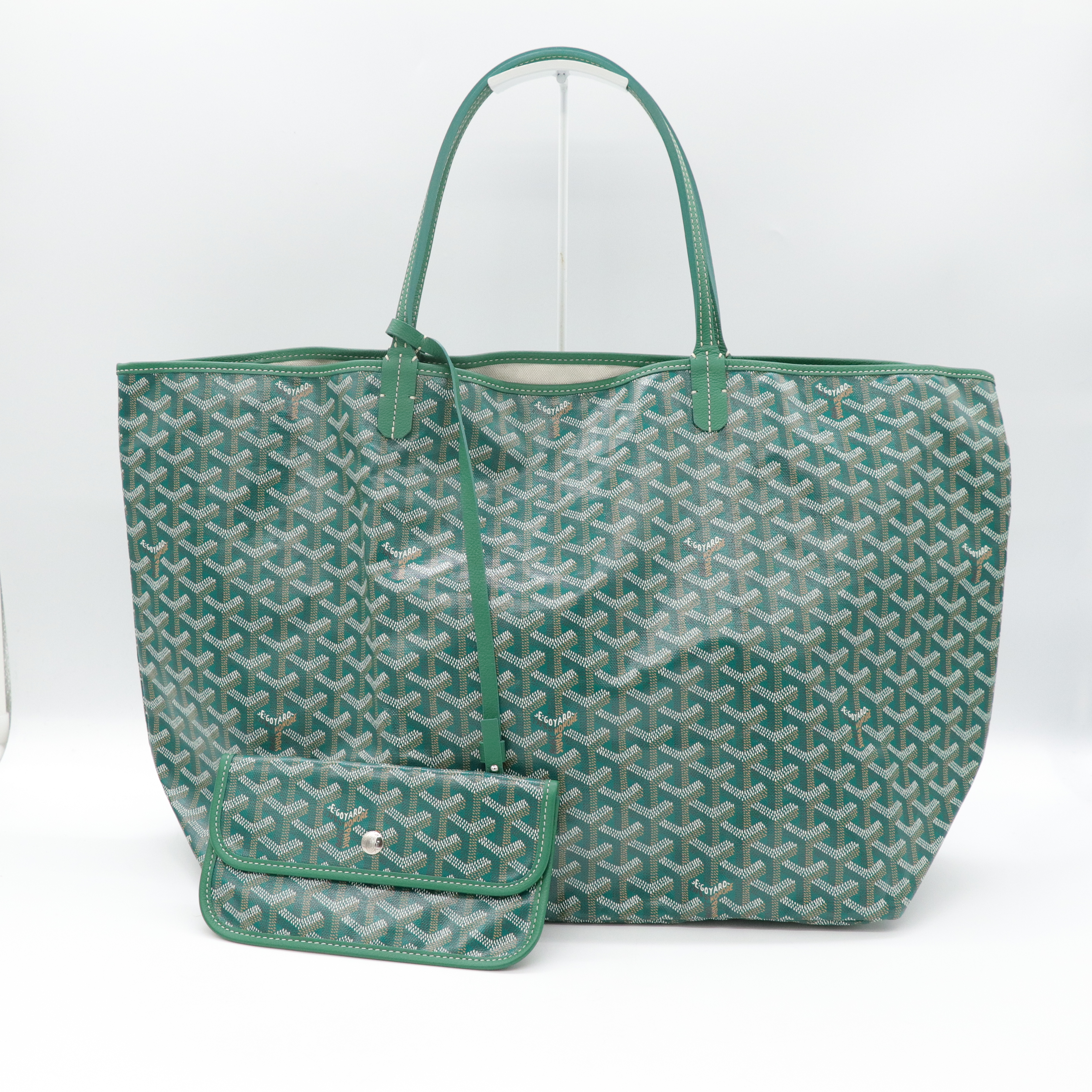 Goyard 綠色 tote-1