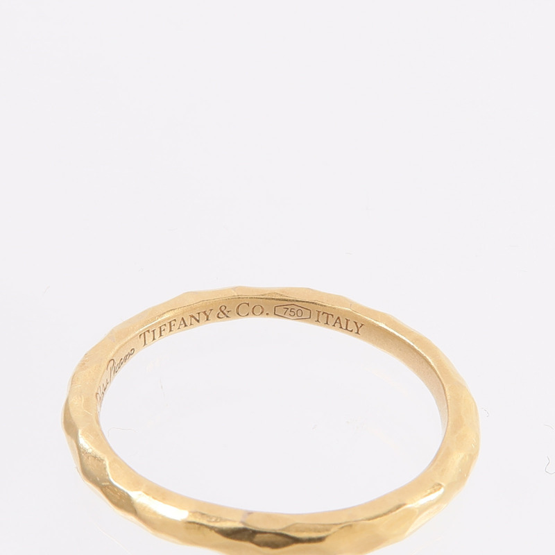 TIFFANY&CO 18K黃金Tiffany Ring戒指-4