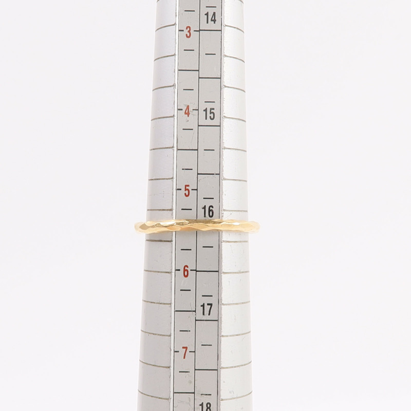 TIFFANY&CO 18K黃金Tiffany Ring戒指-6
