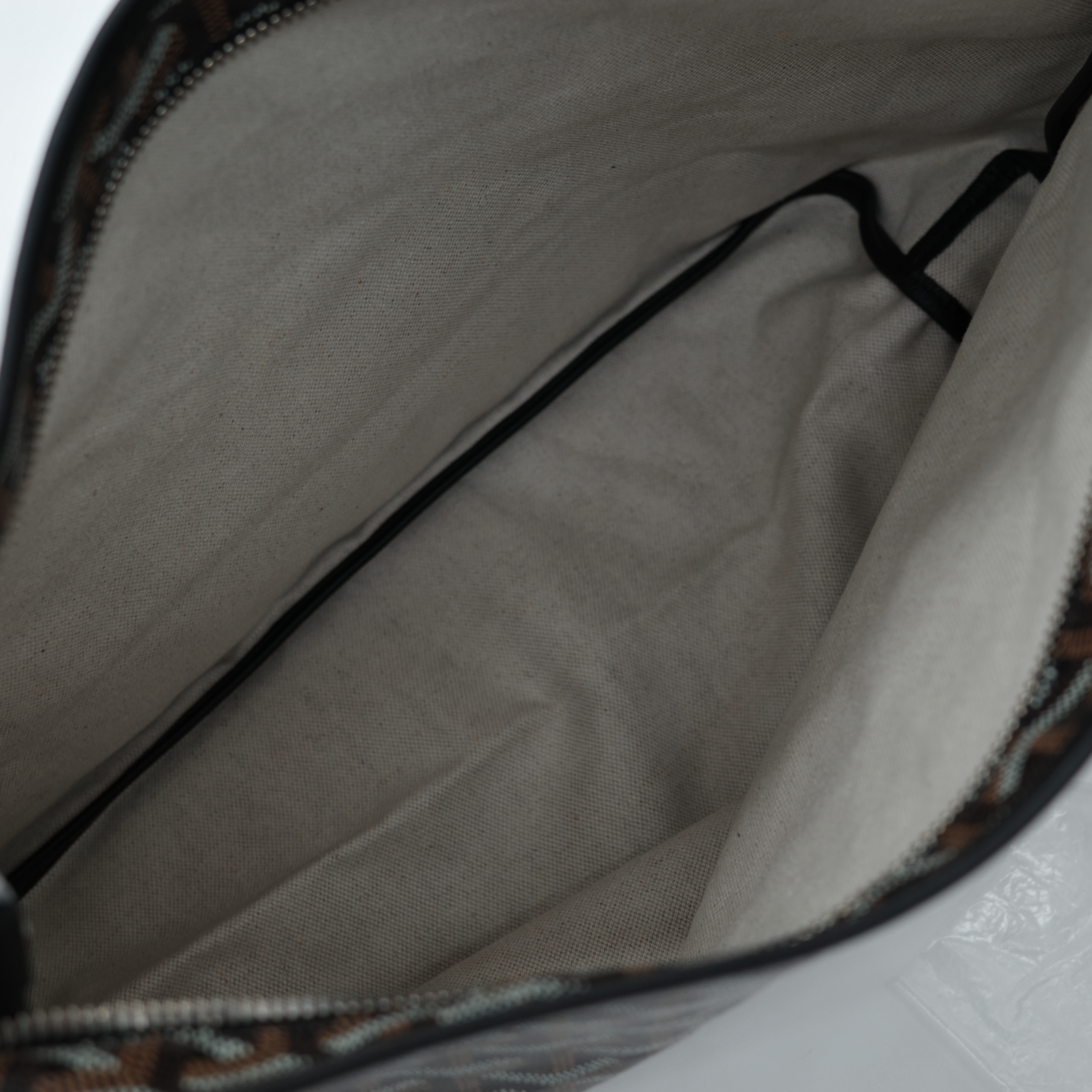 Goyard 戈雅 Bohème Hobo 黑色 帆布 肩背包-5
