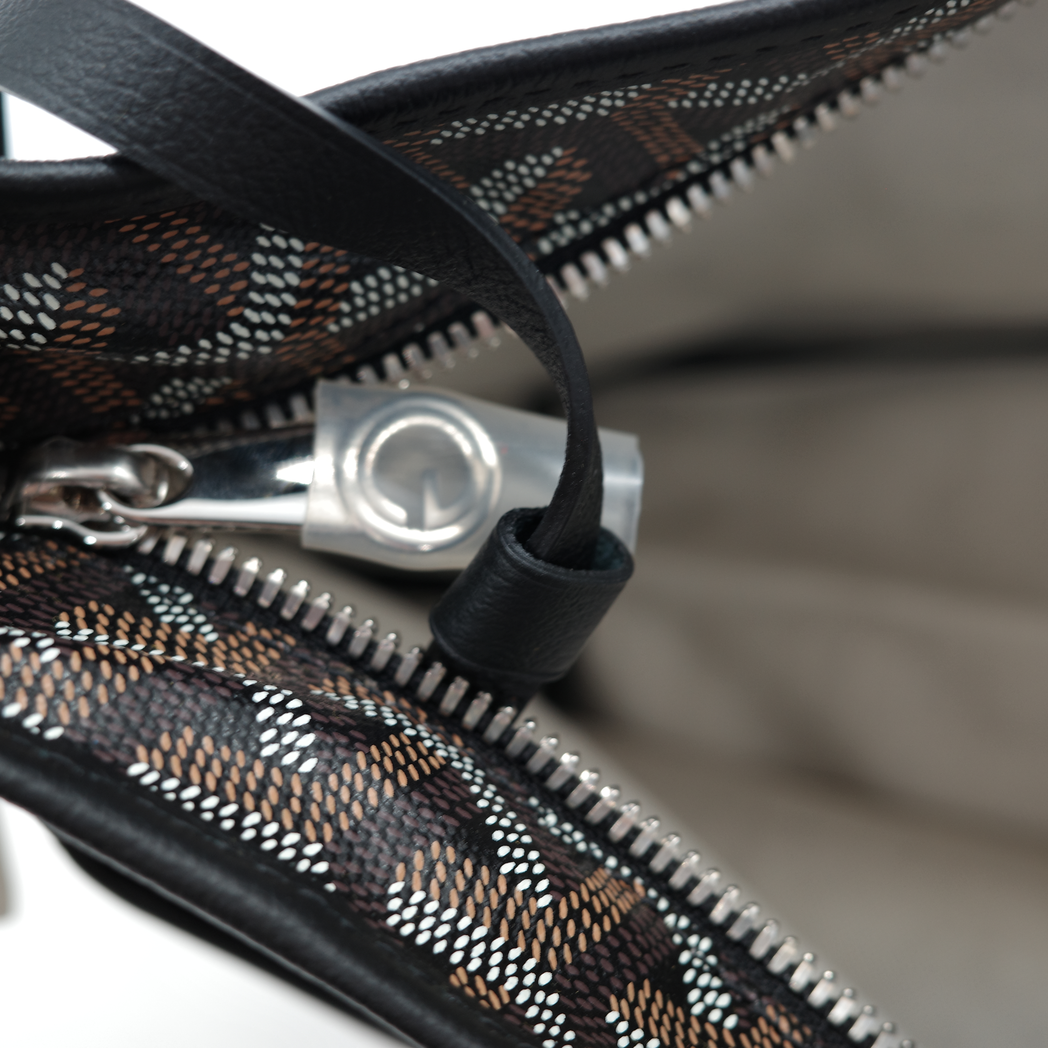 Goyard 戈雅 Bohème Hobo 黑色 帆布 肩背包-6