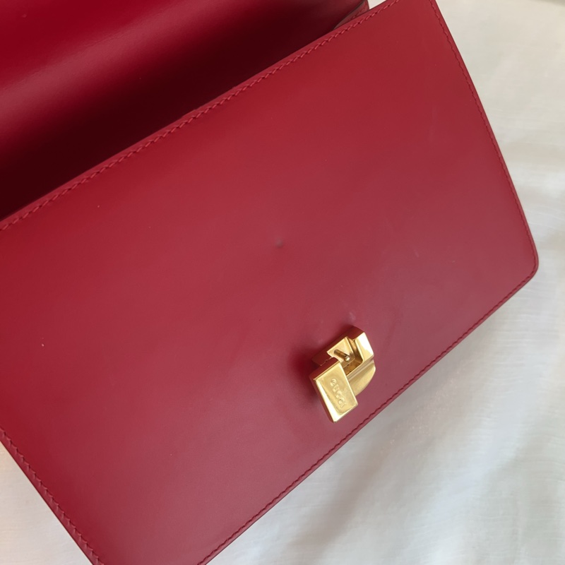 ෆ Gucci Sylvie塞爾維亞緞帶包🎀🌹-19