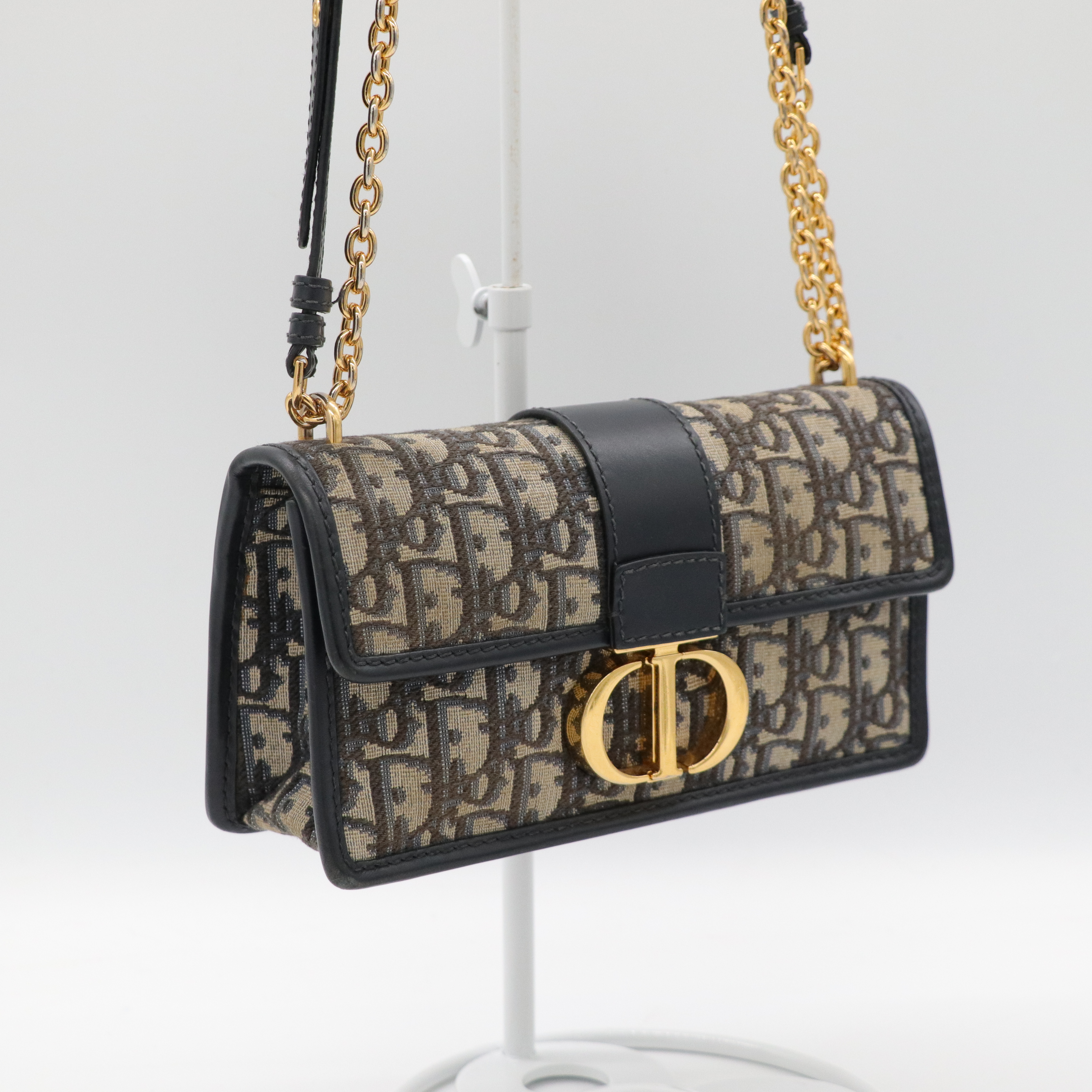 Dior 30 Montaign 經典藍色 迪奧 蒙田包-5