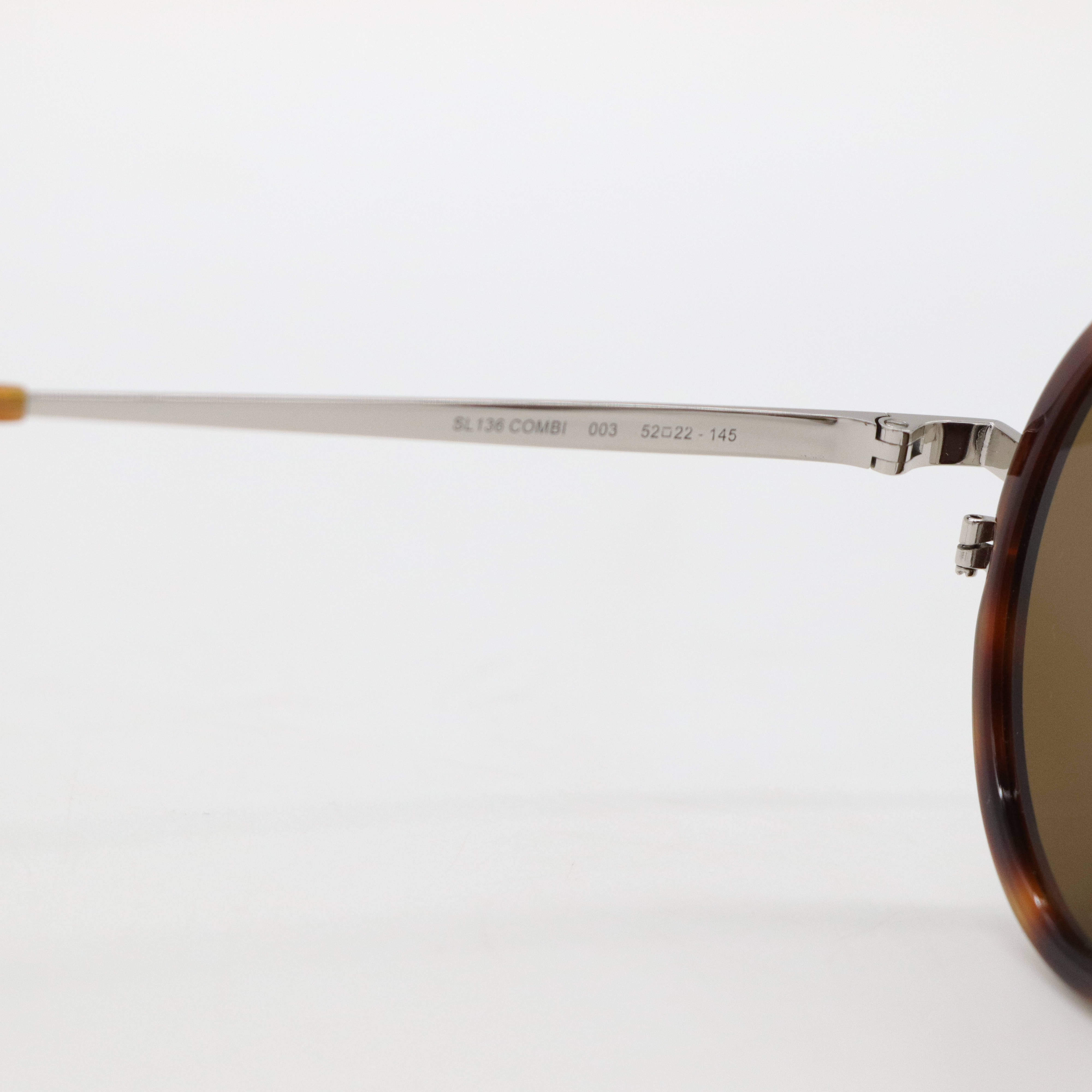 Saint Laurent YSL聖羅蘭 玳瑁 棕 深棕 太陽眼鏡 墨鏡SL 136 COMBI-003 Classic-5