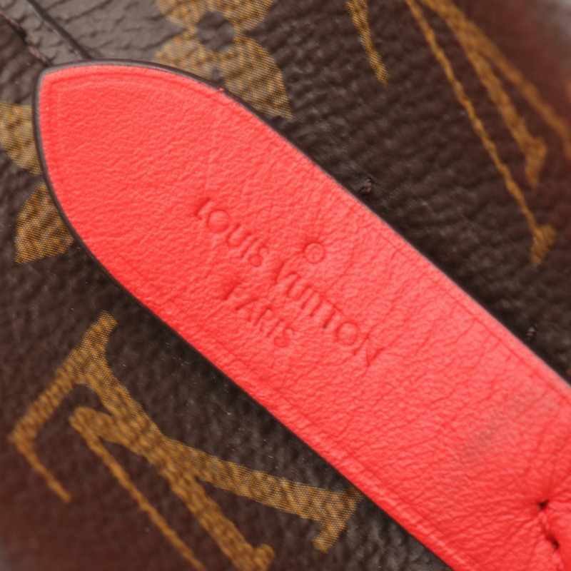 路易威登 Neonoe 斜背包 M44021 Monogram 皮革 Coquelicot-3