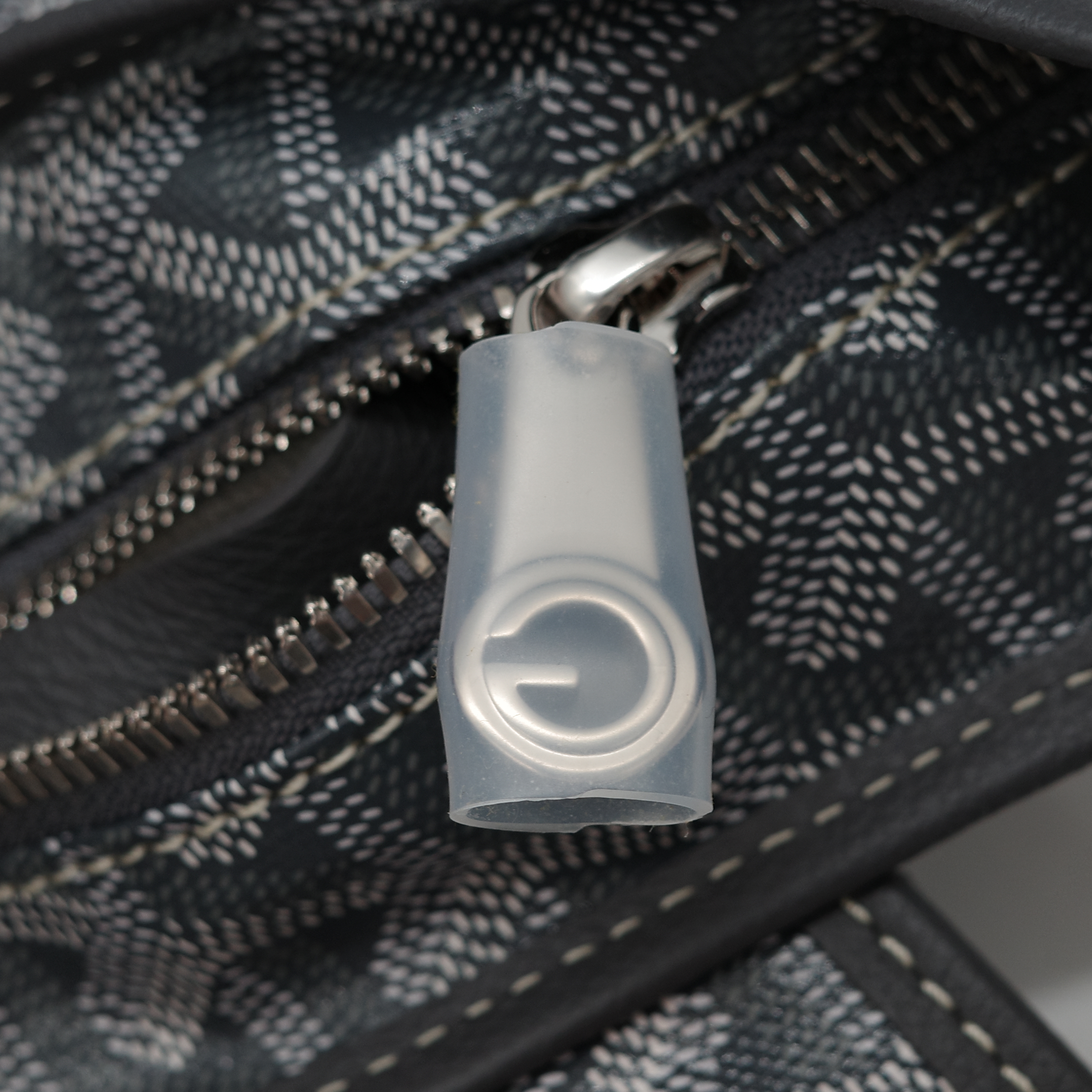 Goyard 戈雅 Bohème Hobo 灰色 帆布 肩背包-12