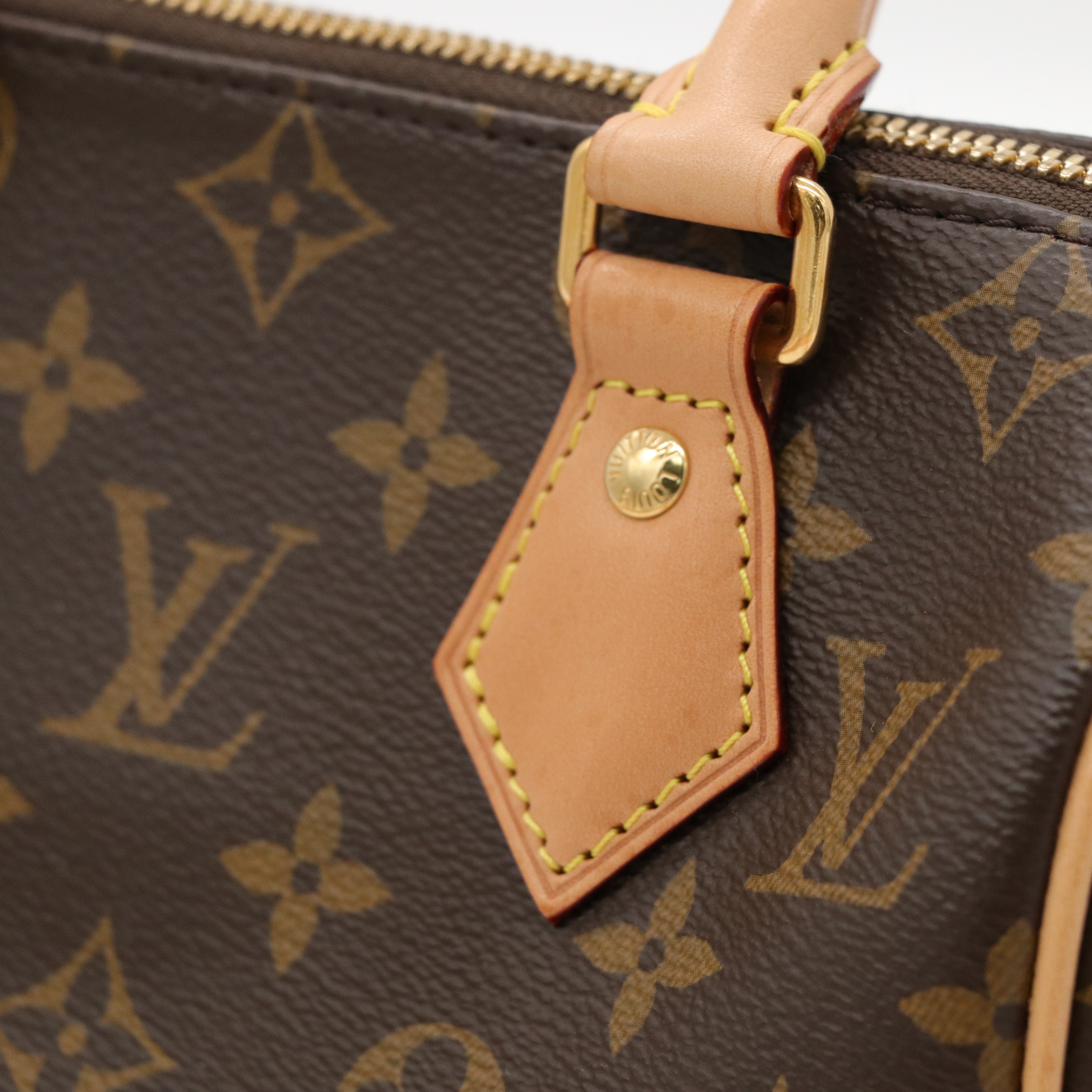 Louis Vuitton 路易威登 Speedy 20 緹花背帶 經典老花 棕色 塗層帆布 肩背包 手提包-12