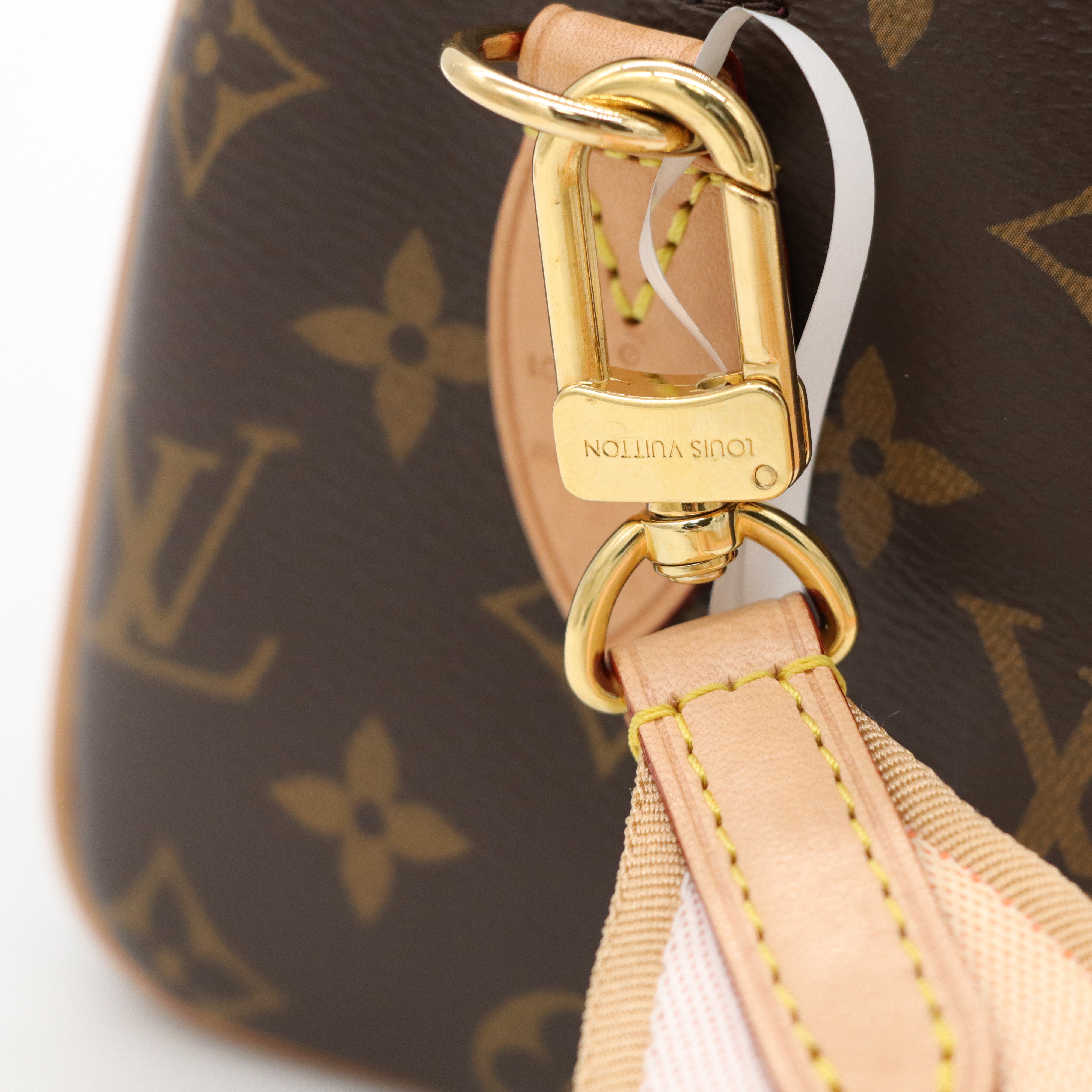 Louis Vuitton 路易威登 Speedy 20 緹花背帶 經典老花 棕色 塗層帆布 肩背包 手提包-17