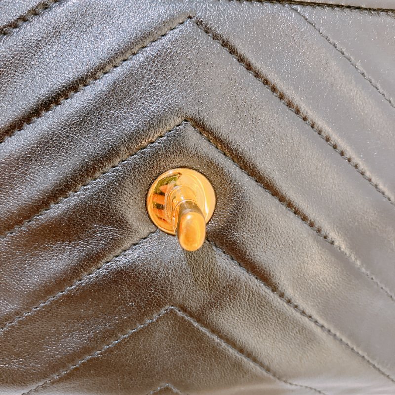 TK2070 香奈兒 小羊皮 中古 黑金手袋 Chanel Vintage Camera Bag Lambskin Black X GHW-19