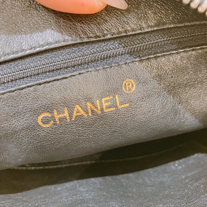 TK2070 香奈兒 小羊皮 中古 黑金手袋 Chanel Vintage Camera Bag Lambskin Black X GHW-22