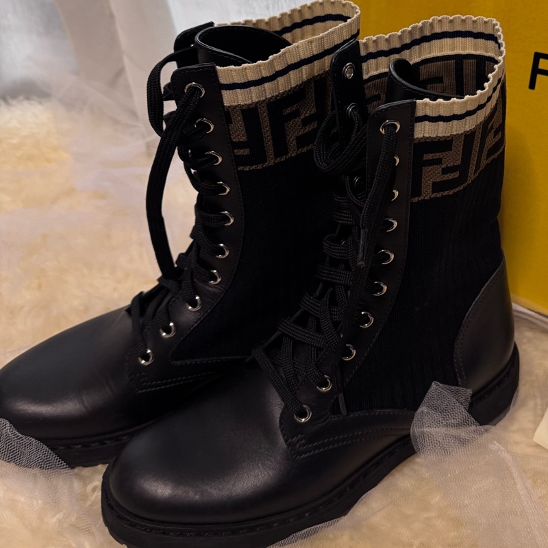 Fendi Rockoko 騎士靴-4