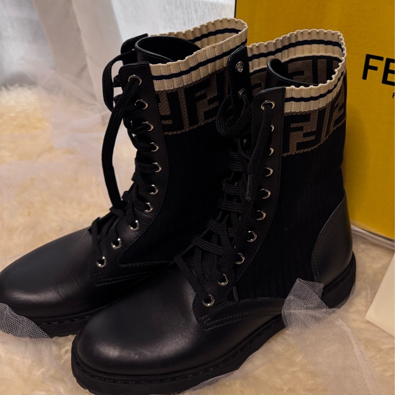 Fendi Rockoko 騎士靴-5