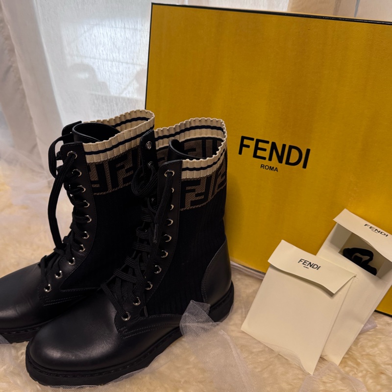 Fendi Rockoko 騎士靴-10