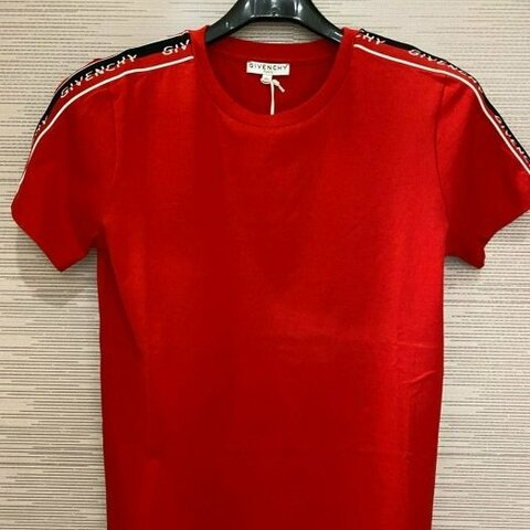 💎Han's house精品服飾💎GIVENCHY 紀梵希 串標 Logo T恤 短 T 白 現貨青年款=女成人 XS