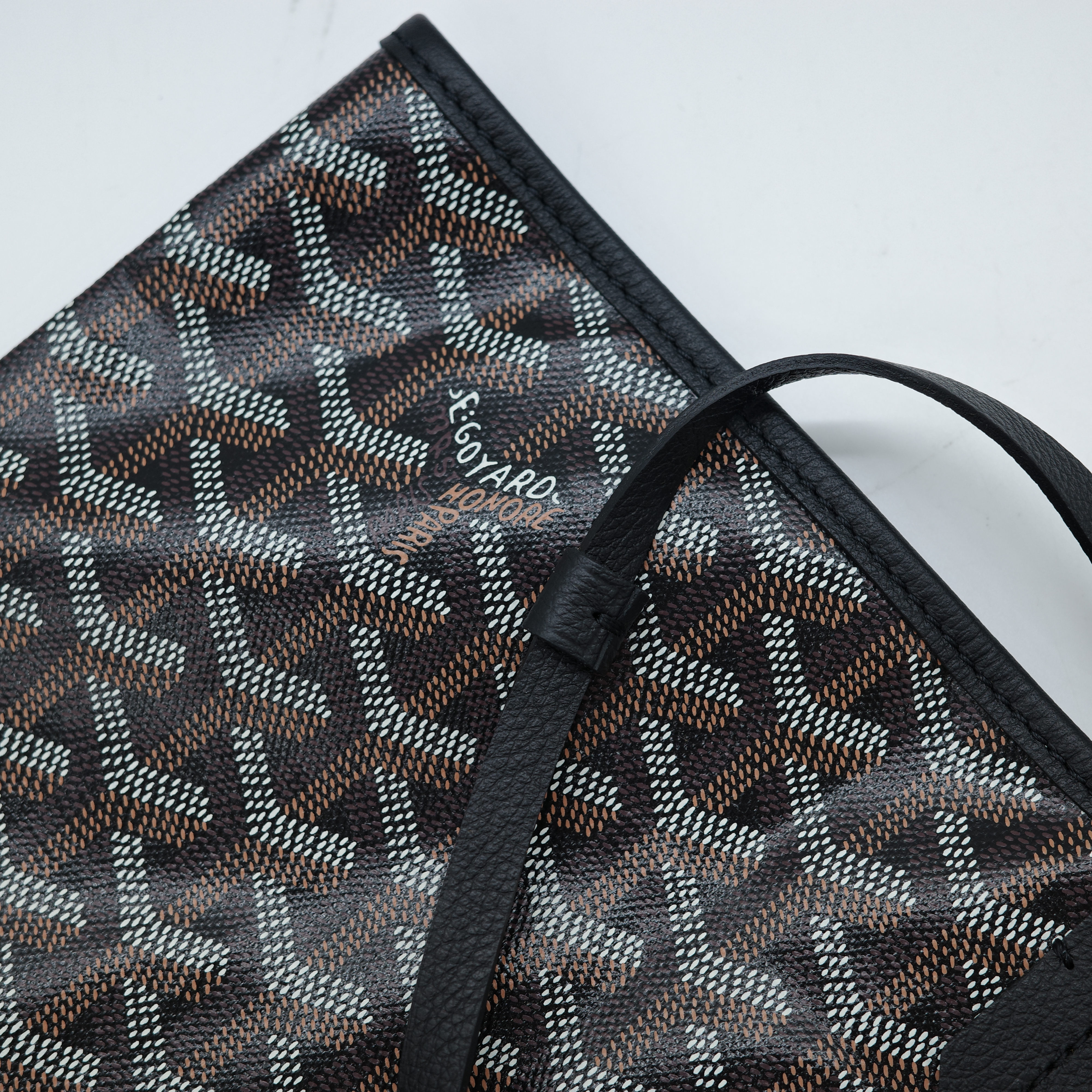 Goyard 戈雅 Saint Louis PM 黑色 托特包-4