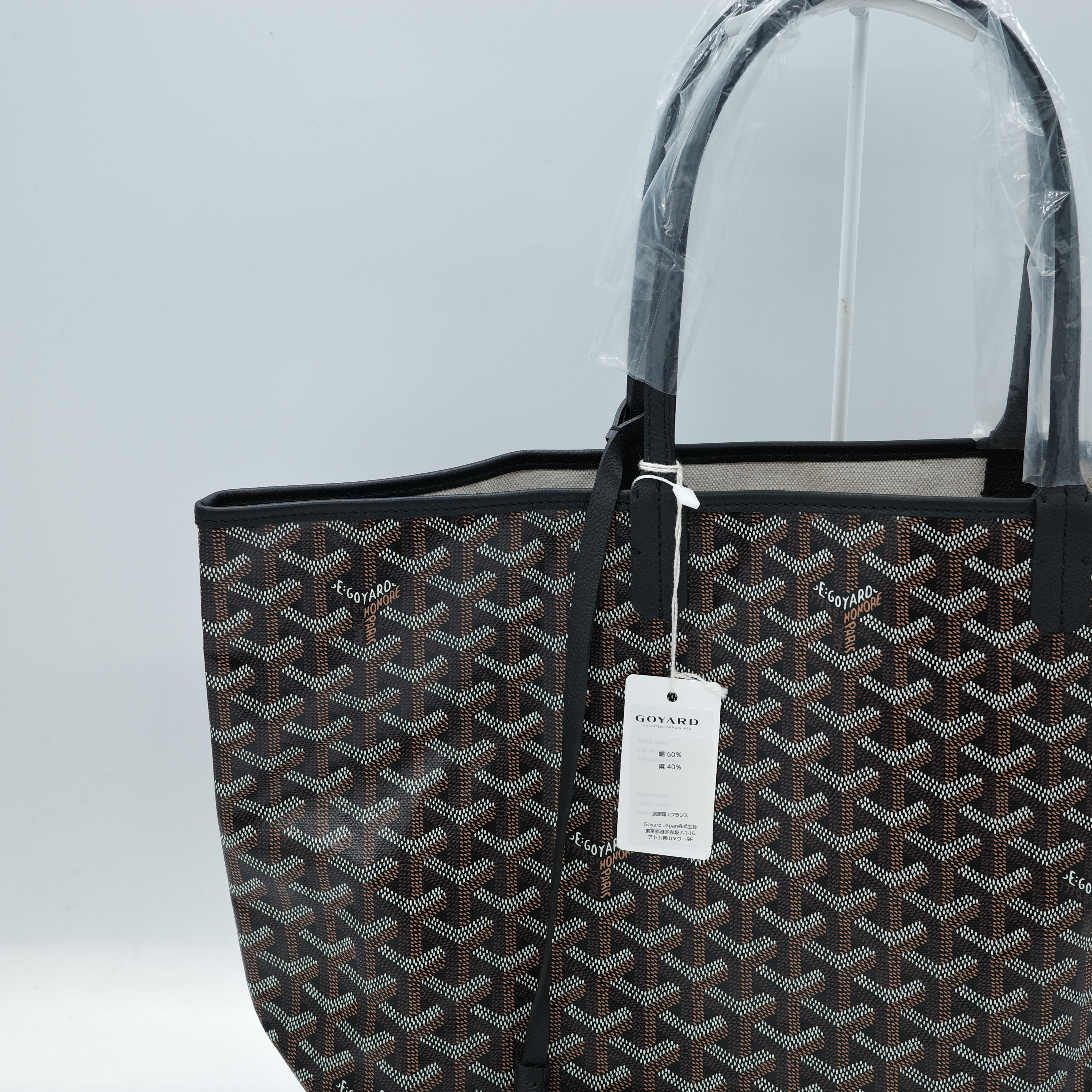 Goyard 戈雅 Saint Louis PM 黑色 托特包-7