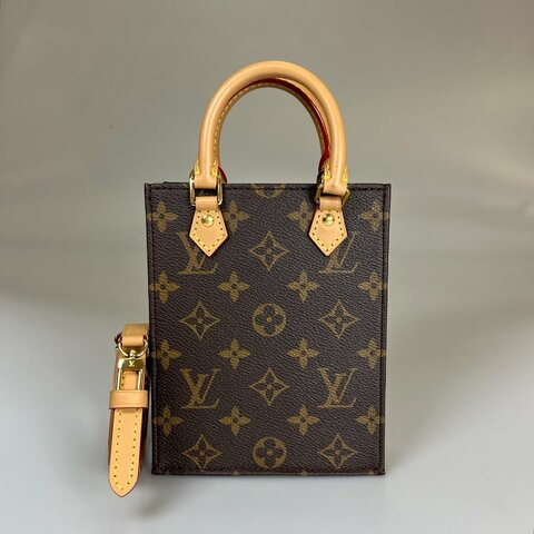 LV M81295/晶片款 老花Petit Sac Plat 琴譜包