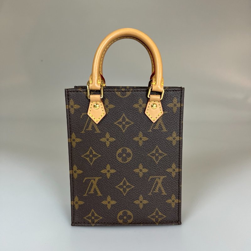 LV M81295/晶片款 老花Petit Sac Plat 琴譜包-1