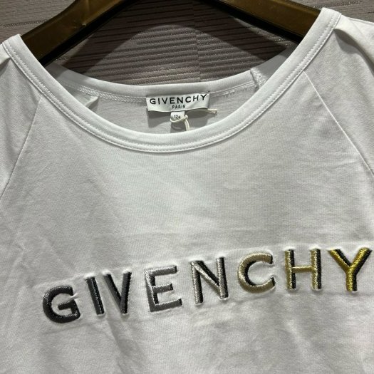 💎Han's house精品服飾💎GIVENCHY 紀梵希 刺繡 LOGO 短T ~ 青年款=女S-M號-2