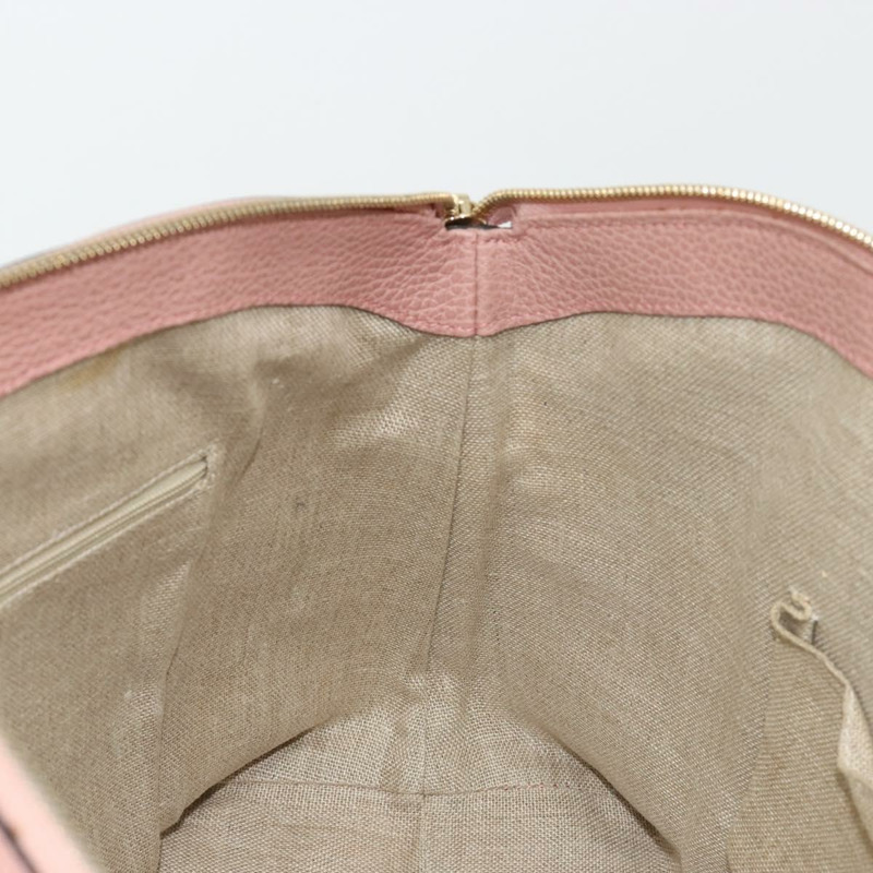 【日本直送】GUCCI 手提包 皮革 兩用 粉金 449651 正品 bs35273A-21