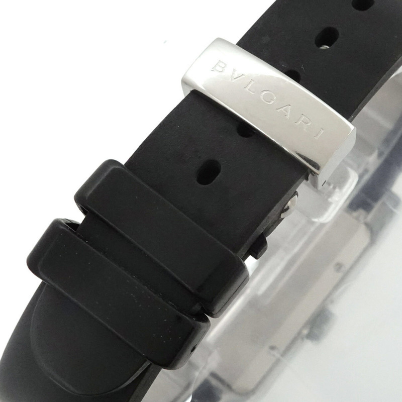 寶格麗 (Bulgari) Rettangolo RT45S 男士腕錶,日期顯示,黑色,自動機械機芯-6