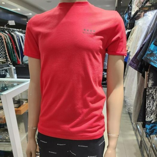 💎Han's house精品服飾💎 GIVENCHY 紀梵希 4G LOGO 短T 紅 現貨 青年款=男成人 XS S 原價7900-6
