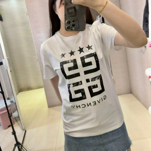 💎Han's house精品服飾💎GIVENCHY 紀梵希 LOGO 短T 現貨 青年款=男 成人款 XS S 原價8500-5