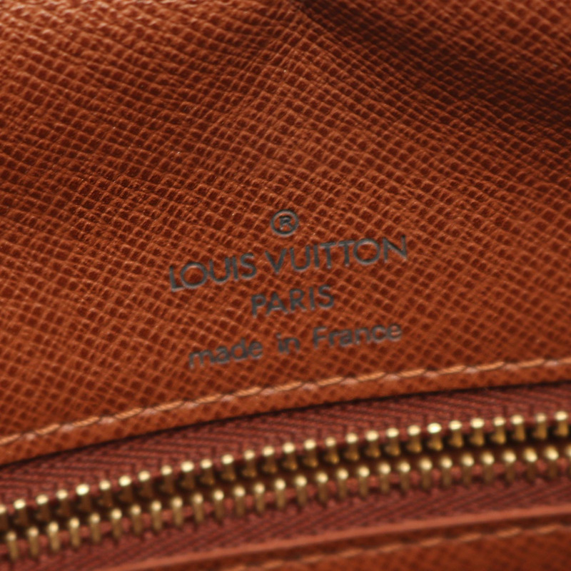 路易威登 Boulogne PM 單肩包 M51265 Monogram 帆布皮革棕色二手-3