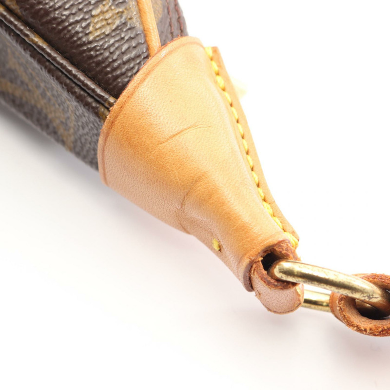路易威登 Boulogne PM 單肩包 M51265 Monogram 帆布皮革棕色二手-5