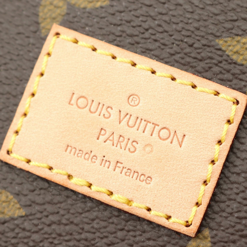 路易威登 Saumur MM 肩斜背包 M40710 Monogram 帆布 二手 LV-4