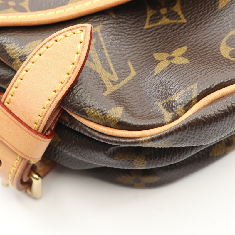 路易威登 Saumur MM 肩斜背包 M40710 Monogram 帆布 二手 LV-7
