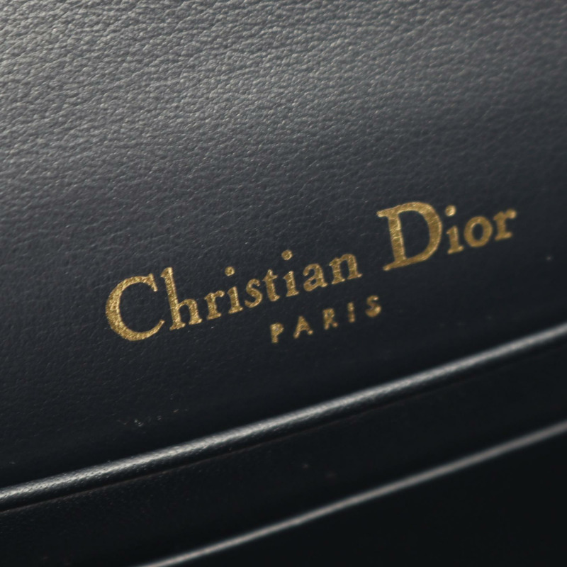 Christian Dior SADDLE Oblique Jacquard Waist bum belt bag S5619CTZQ canvas navy-3