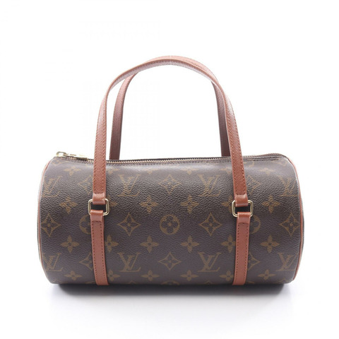 路易威登 Papillon 26 舊手提包 M51366 Monogram 帆布皮革二手