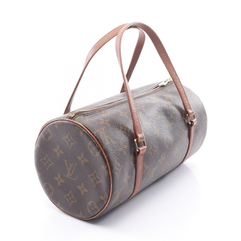 路易威登 Papillon 26 舊手提包 M51366 Monogram 帆布皮革二手-1