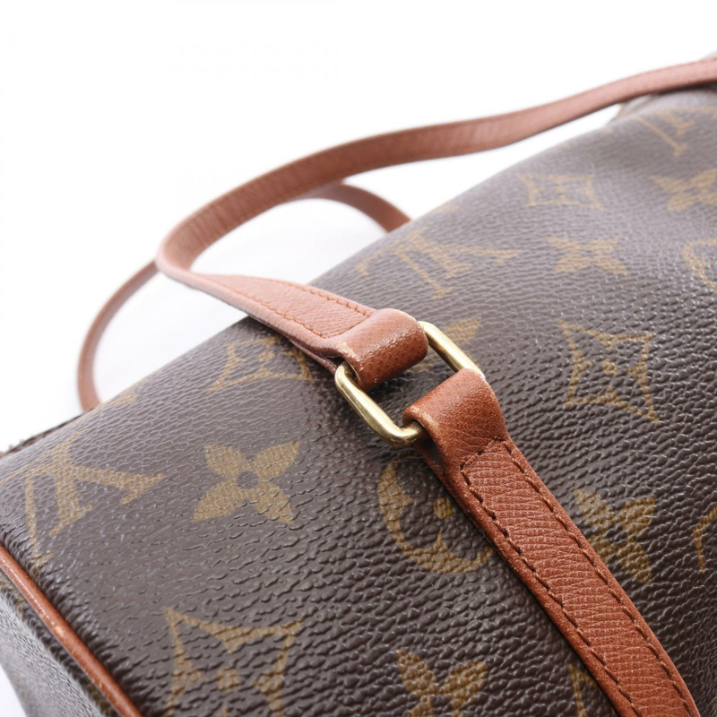 路易威登 Papillon 26 舊手提包 M51366 Monogram 帆布皮革二手-6