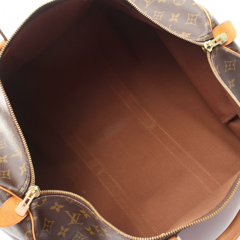 路易威登 Keepall 50 旅行手提包 M41426 Monogram 皮革 棕色 二手-2